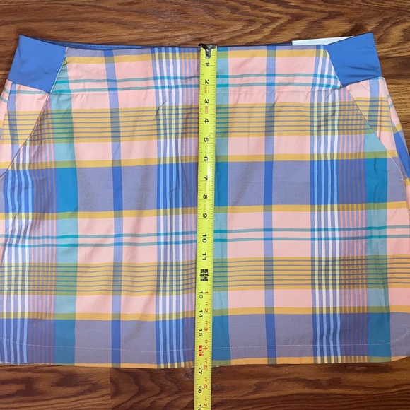 NWT Walter Hagen Madras 16” Lightweight Core Skort - Picture 8 of 13